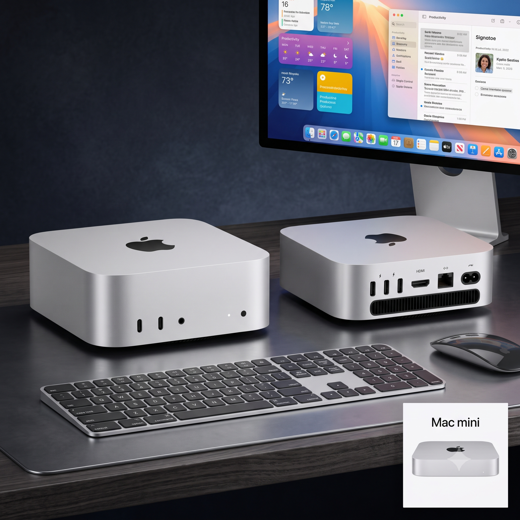 Apple Mac mini – M4, 16GB RAM, 256GB SSD