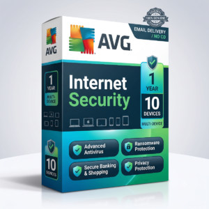 AVG Internet Security – 1-Year, 10 Devices