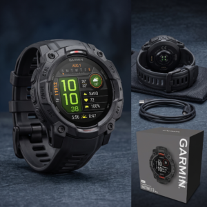 Garmin Instinct 3 AMOLED 45mm – Black