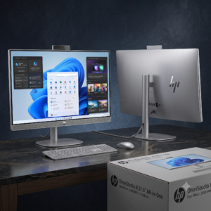 HP OmniStudio X 31.5″ All-in-One – Core Ultra 7, 32GB RAM, 1TB SSD, 4K