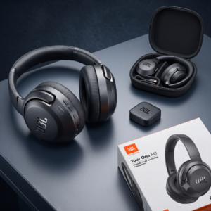 JBL Tour One M3 Wireless Noise Cancelling Headphones – Black
