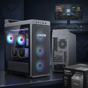 Lenovo Legion Tower 5 Gen 10 – Ryzen 7 9700X, RTX 5060 Ti, 32GB, 1TB