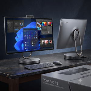 Lenovo Yoga AIO 32 – Core Ultra 9, 32GB RAM, 1TB SSD, 31.5″ 4K