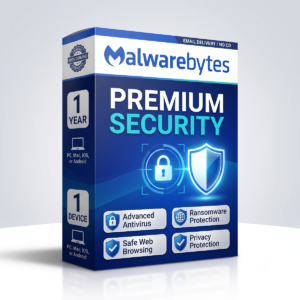 Malwarebytes Premium Security – 1-Year, 1 Device
