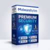 Malwarebytes Premium Security – 1-Year, 5 Devices