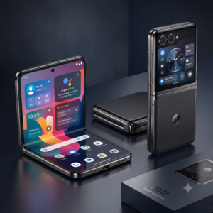 Motorola razr 2026 128GB Unlocked – Hematite